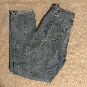 A&F 90s Straight High Rise Jeans